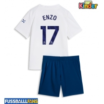 Manchester City Enzo Fernandez #17 3rd trikot Kinder 2026-27 Kurzarm (+ Kurze Hosen)